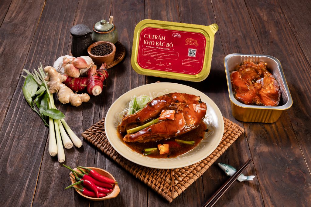 Cá Trắm Kho Bắc Bộ